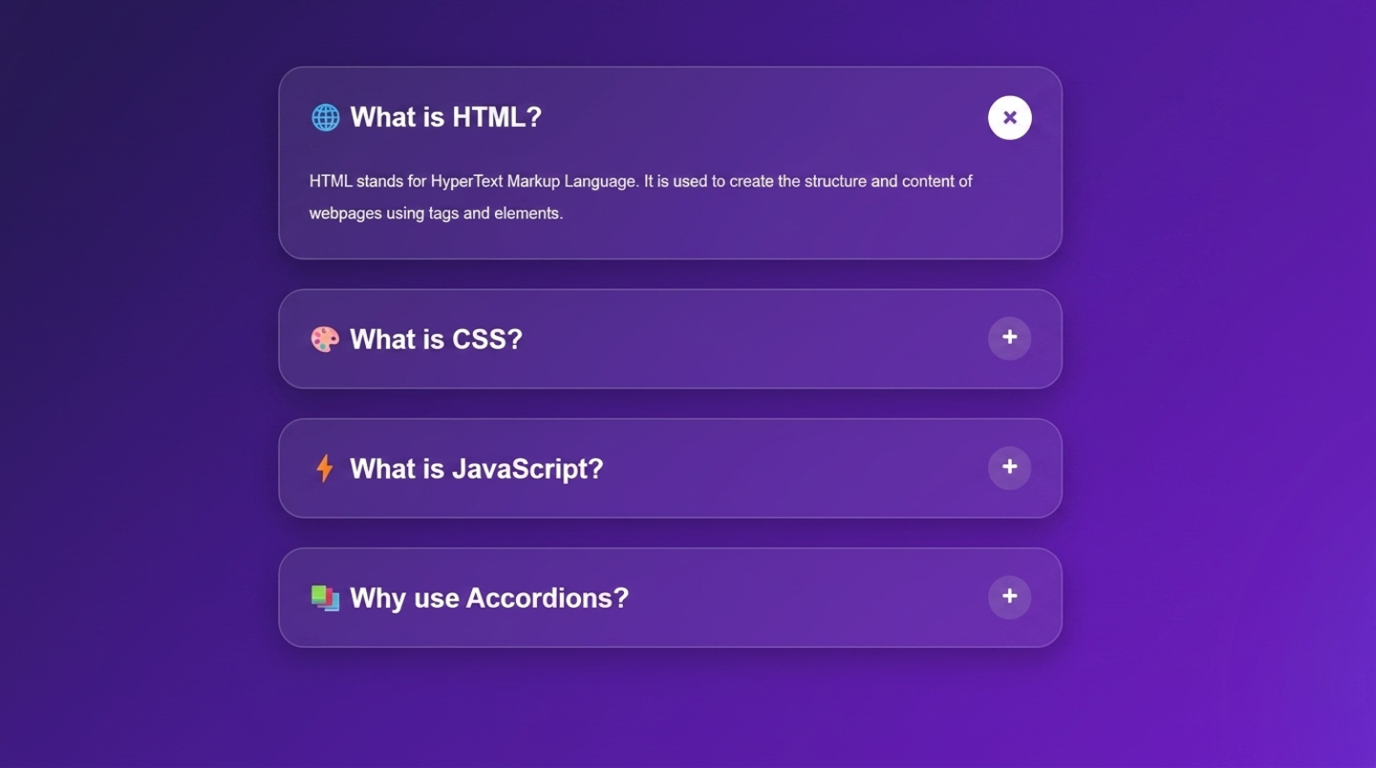 Accordion code block preview