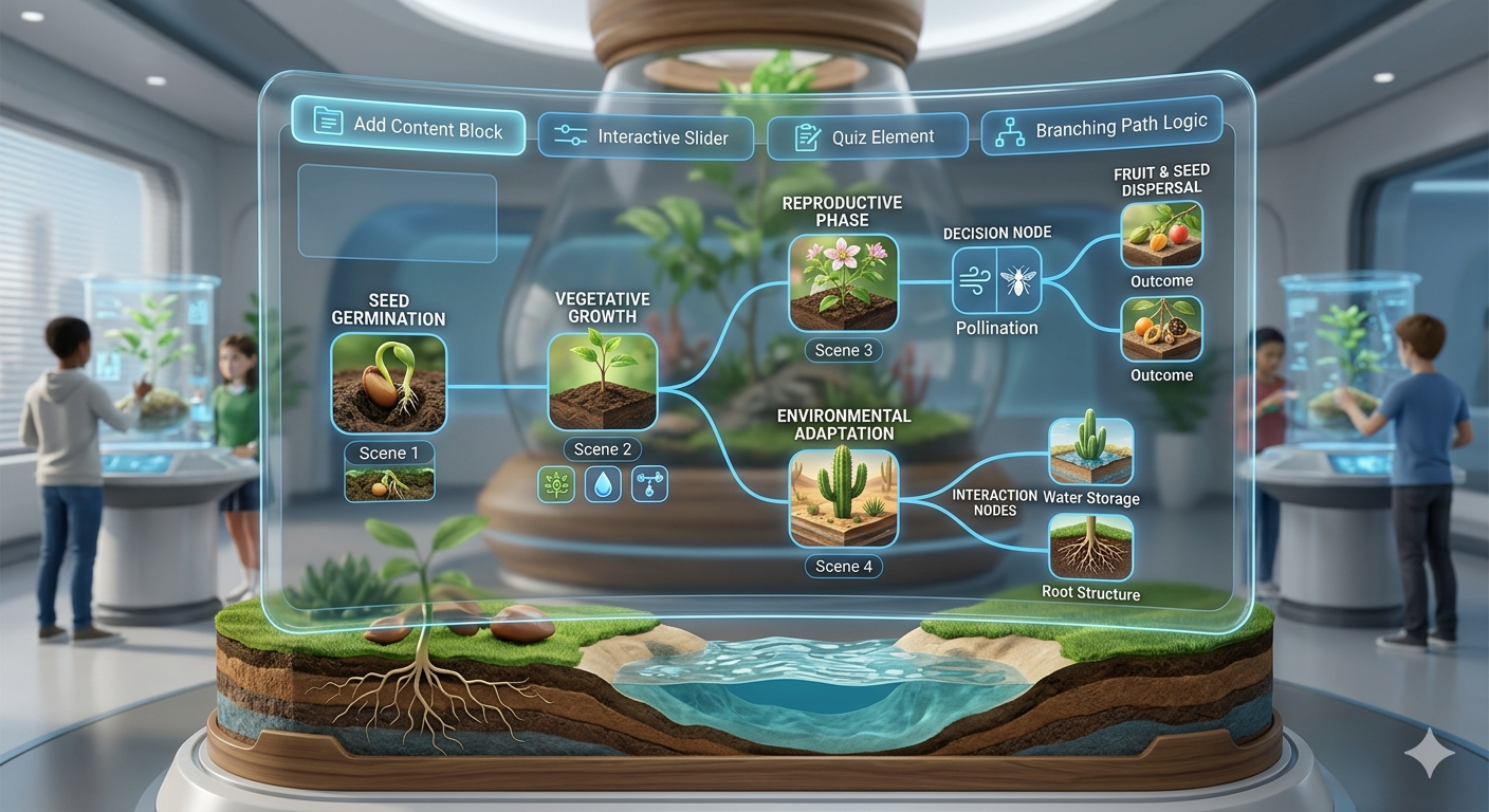 Plant life cycle template preview